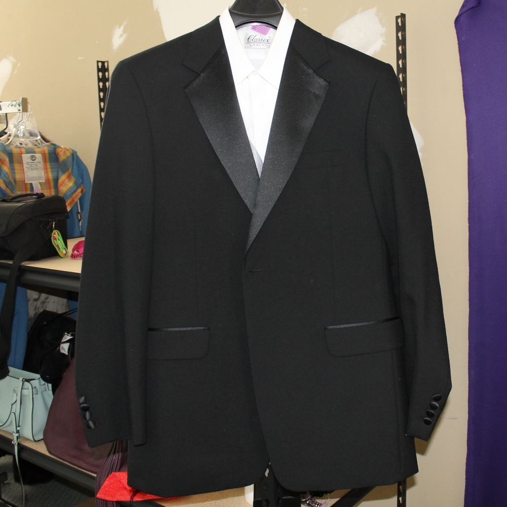 Stafford Suit with Shirt, Vest, and Tie